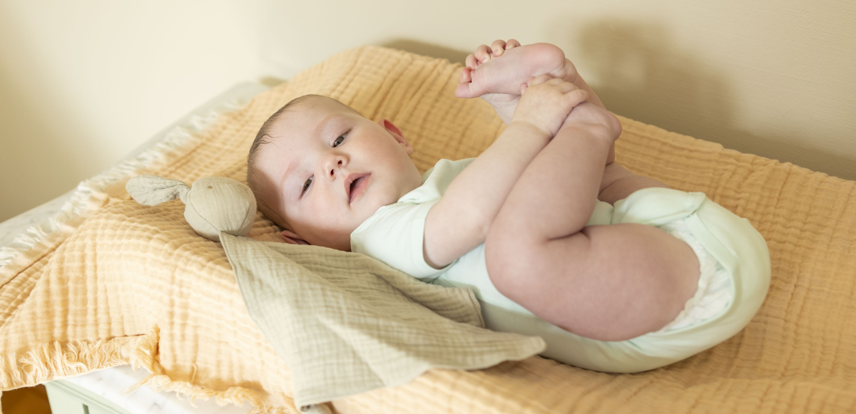 Gezonde babybillen zonder luieruitslag